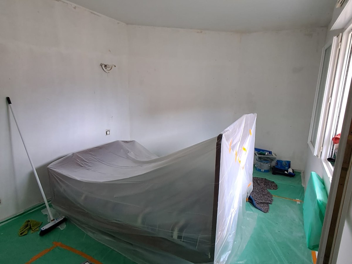 Chambre avant rénovation intérieure